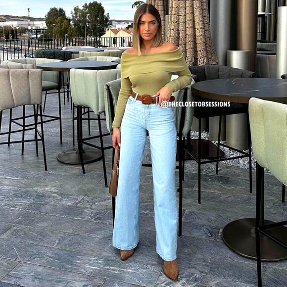 ZARA Fitted Knit Sweater NWT - Picture 4 of 14